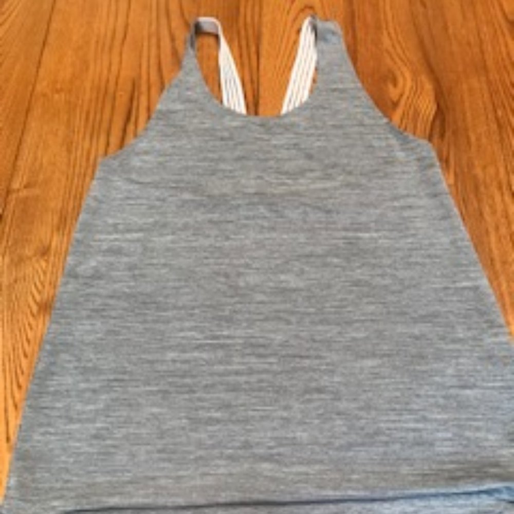 Gray tank top